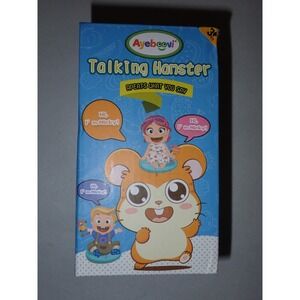 Ayeboovi Talking Hamster Repeat What You Say Plush Brown Toy New in Box